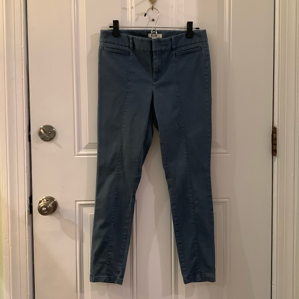 Light blue trousers